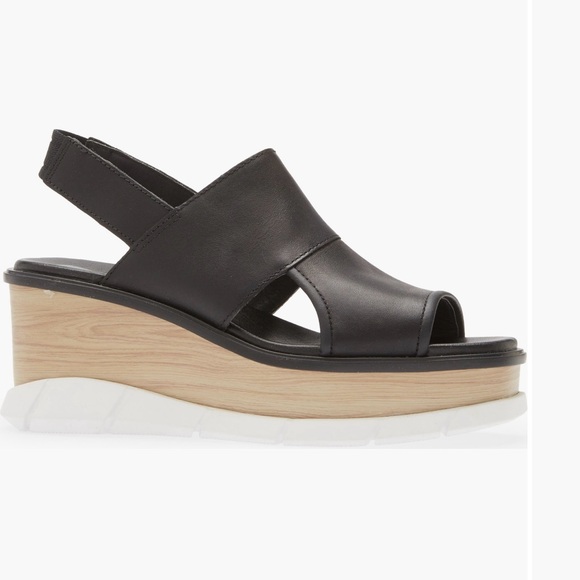 Sorel Shoes - NWT Sorel Joanie III Slingback Wedge Women’s Sandal Black Size 8